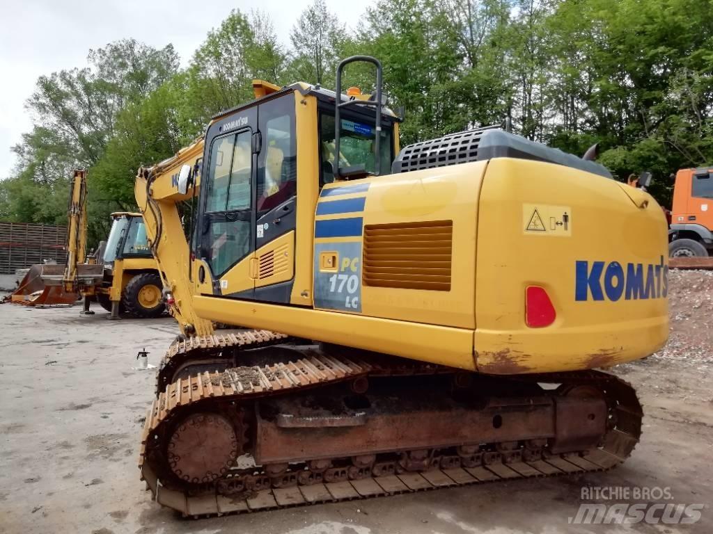 Komatsu PC 170 LC-10 Vikšriniai ekskavatoriai