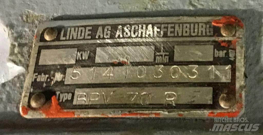 Linde BPV70R Hidraulikos įrenginiai