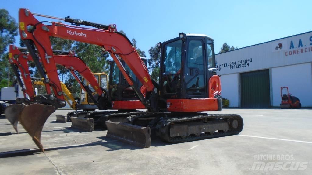 Kubota U 48-4 Mini ekskavatoriai < 7 t