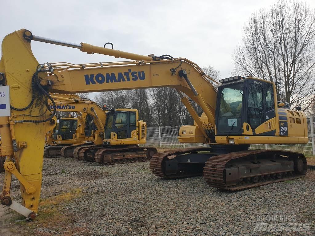 Komatsu PC240NLC-11 Vikšriniai ekskavatoriai