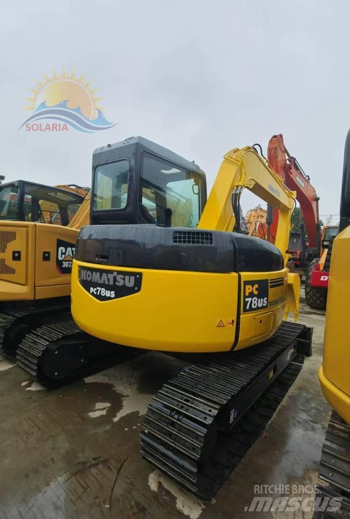 Komatsu PC 78 US-8 Vikšriniai ekskavatoriai