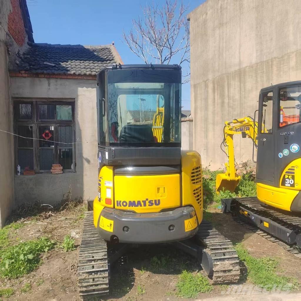 Komatsu PC 35 Vikšriniai ekskavatoriai