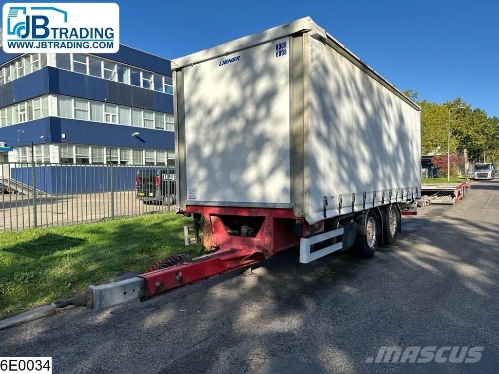 Fruehauf Tautliner Priekabos su tentu