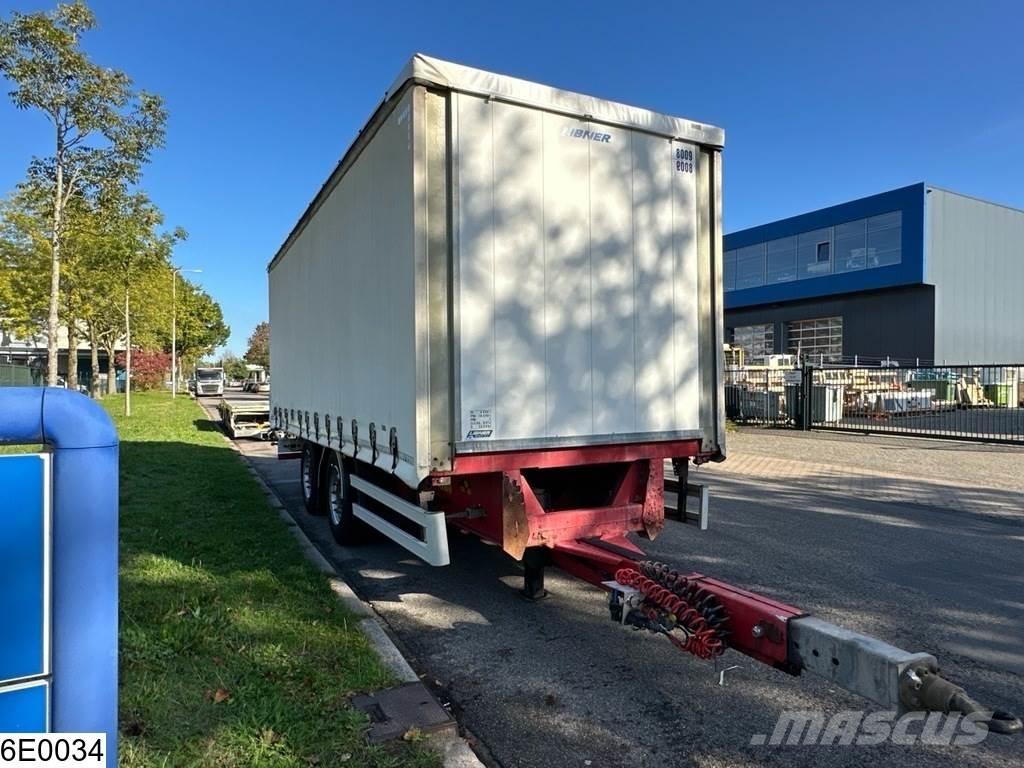 Fruehauf Tautliner Priekabos su tentu