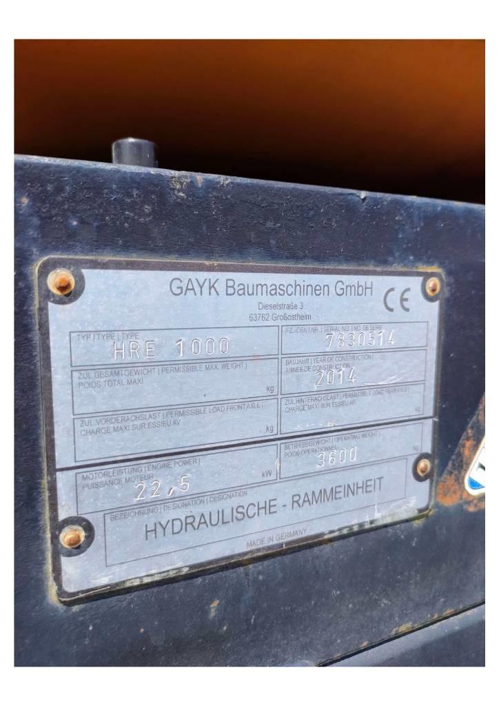  GAYK HRE1000 Polių kalimo technika