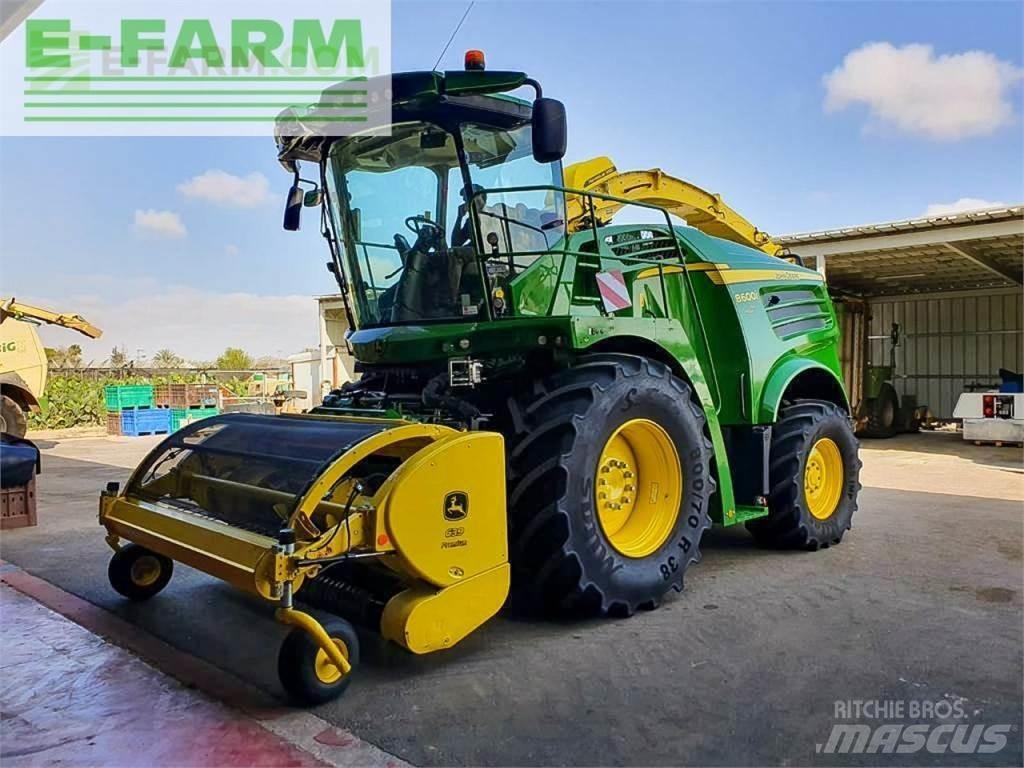 John Deere 8600I Pašarų ruošimo technika