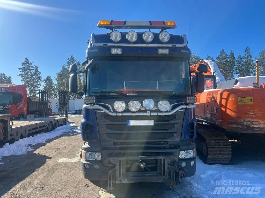 Scania R 500 Sunkvežimiai su keliamuoju kabliu