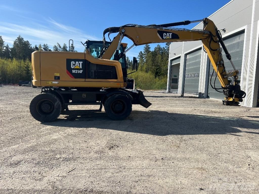 CAT M314F Ratiniai ekskavatoriai