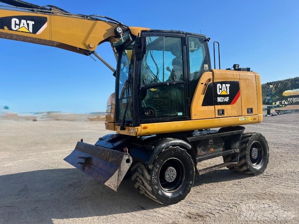 CAT M314F Ratiniai ekskavatoriai