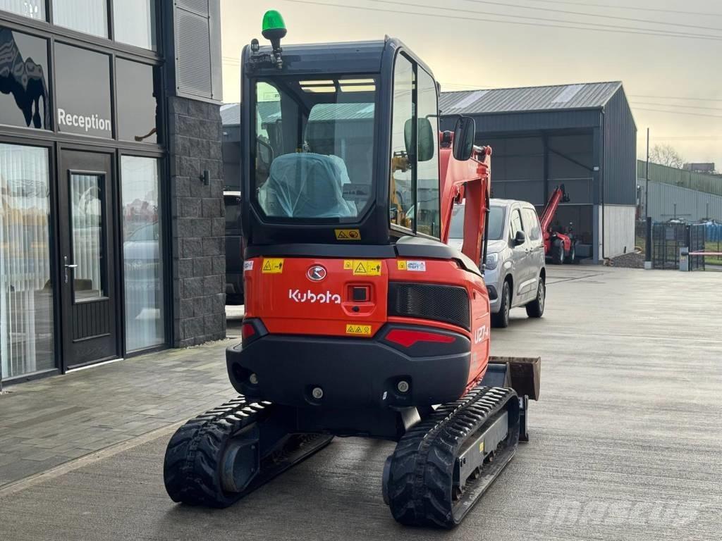 Kubota U 27-4 Mini ekskavatoriai < 7 t