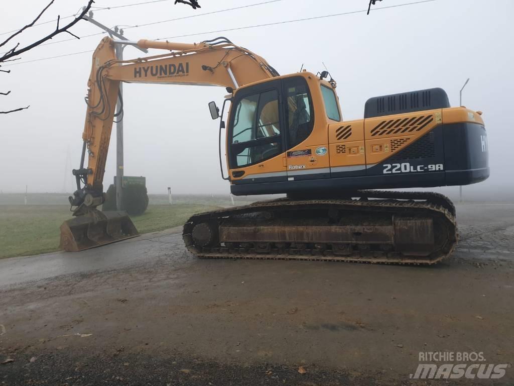Hyundai R 220 LC-9A Vikšriniai ekskavatoriai