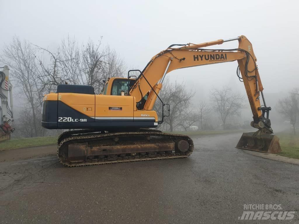 Hyundai R 220 LC-9A Vikšriniai ekskavatoriai