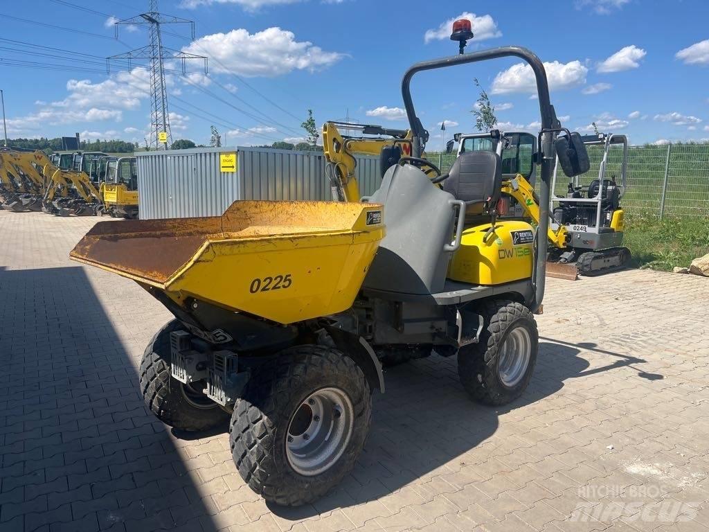 Wacker Neuson DW15e Statybiniai savivarčiai sunkvežimiai