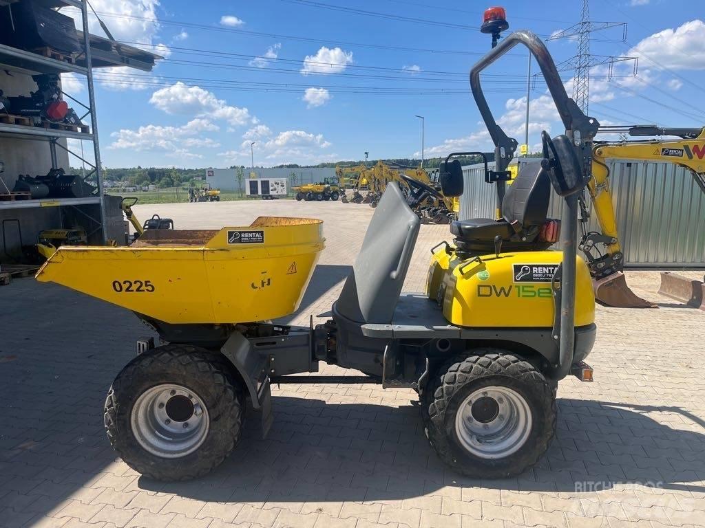 Wacker Neuson DW15e Statybiniai savivarčiai sunkvežimiai