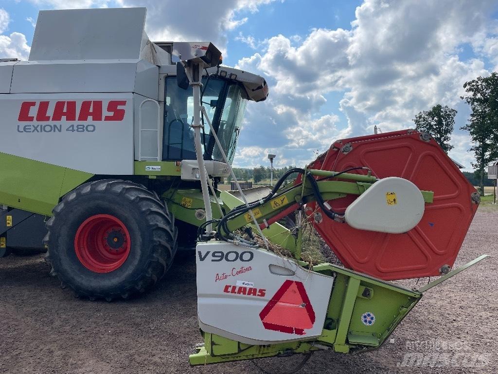 CLAAS Lexion 480 Derliaus nuėmimo kombainai