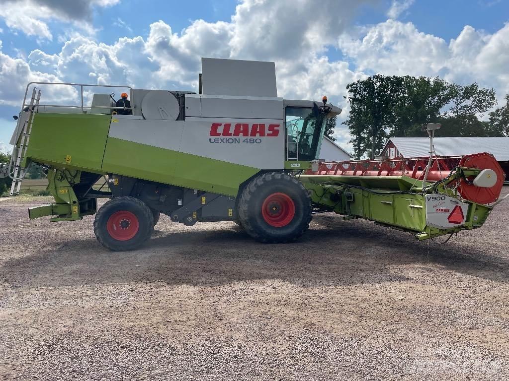 CLAAS Lexion 480 Derliaus nuėmimo kombainai