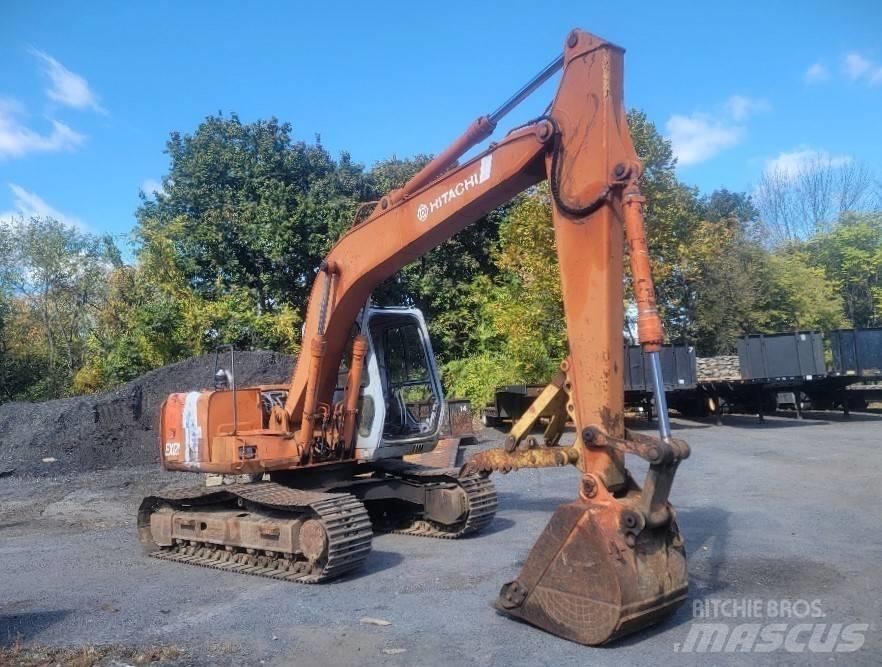 Hitachi EX120-2 Vikšriniai ekskavatoriai