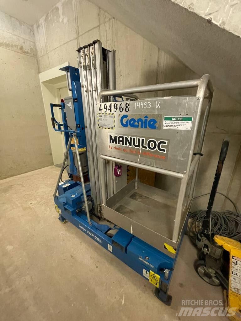 Genie IWP 20 S Vertikalūs stiebiniai keltuvai