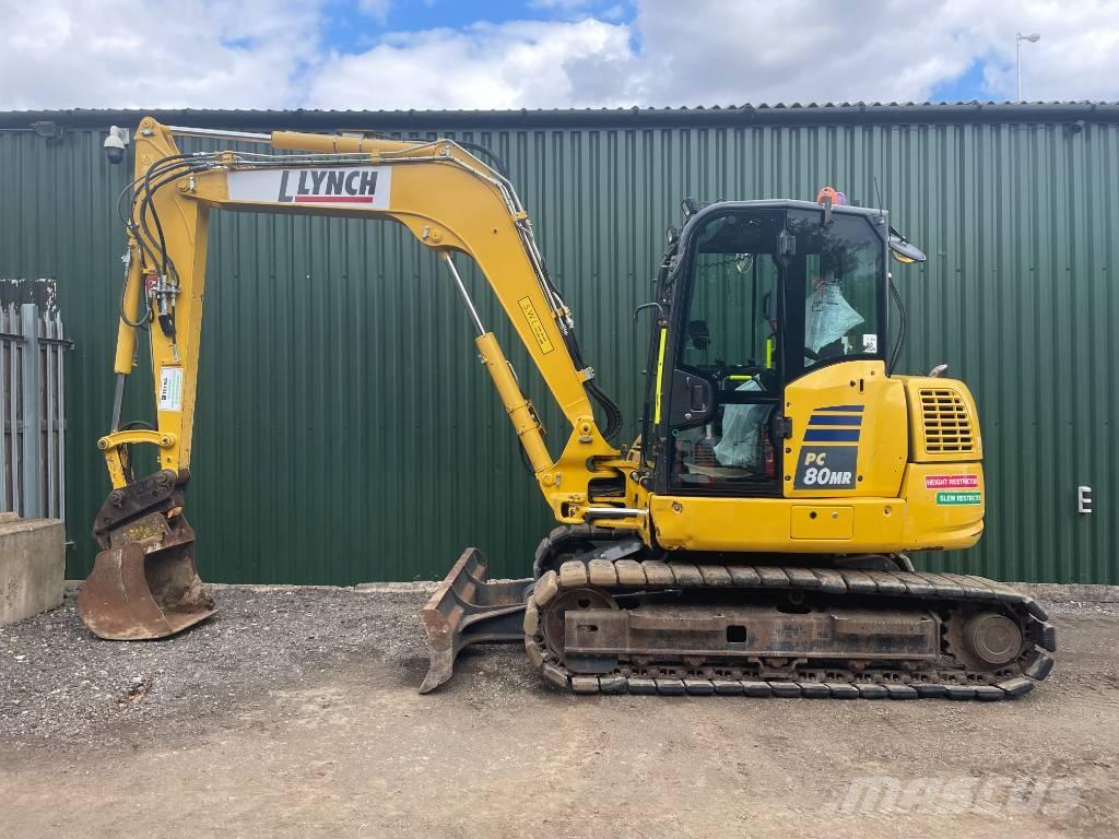 Komatsu PC 80 MR-5E0 Vidutinės galios ekskavatoriai 7-12 t