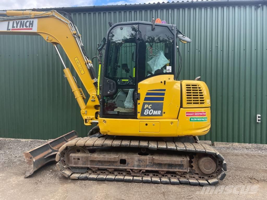 Komatsu PC 80 MR-5E0 Vidutinės galios ekskavatoriai 7-12 t