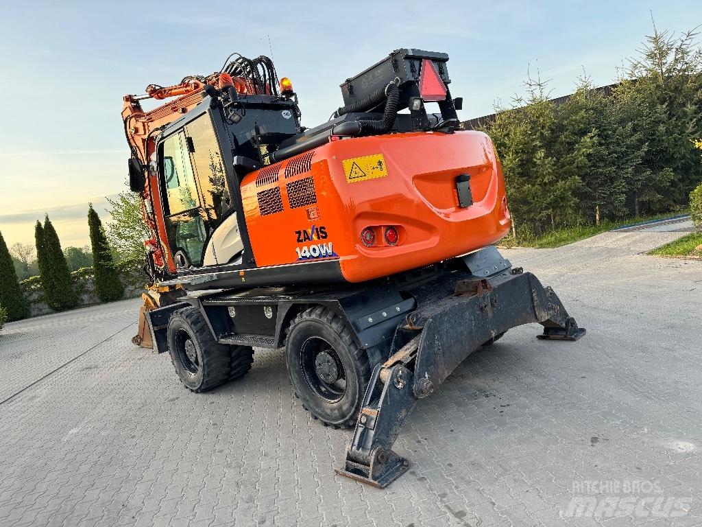 Hitachi ZX 140 W-6 Ratiniai ekskavatoriai
