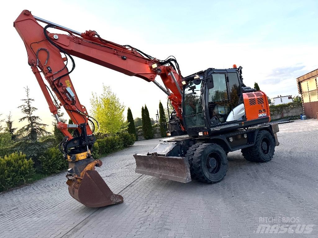 Hitachi ZX 140 W-6 Ratiniai ekskavatoriai