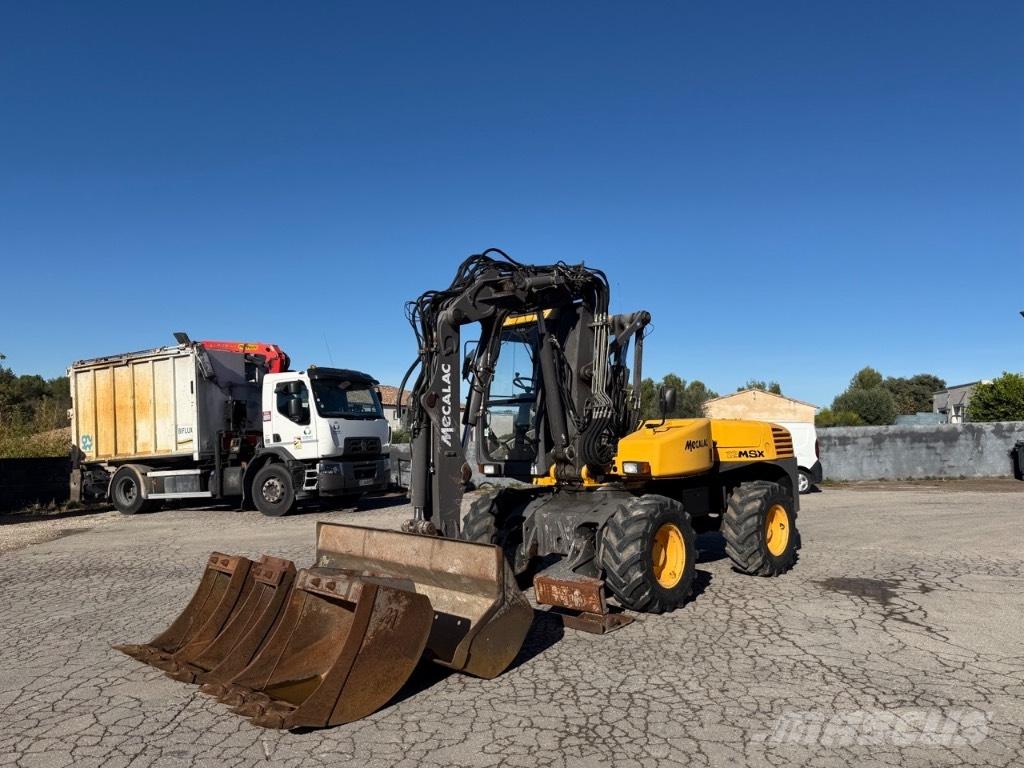 Mecalac 12 MSX Ratiniai ekskavatoriai