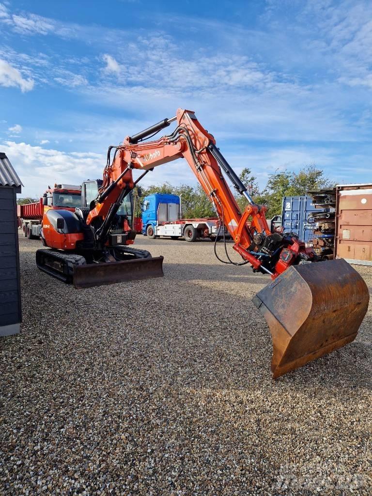 Kubota KX080-4 Mini ekskavatoriai < 7 t