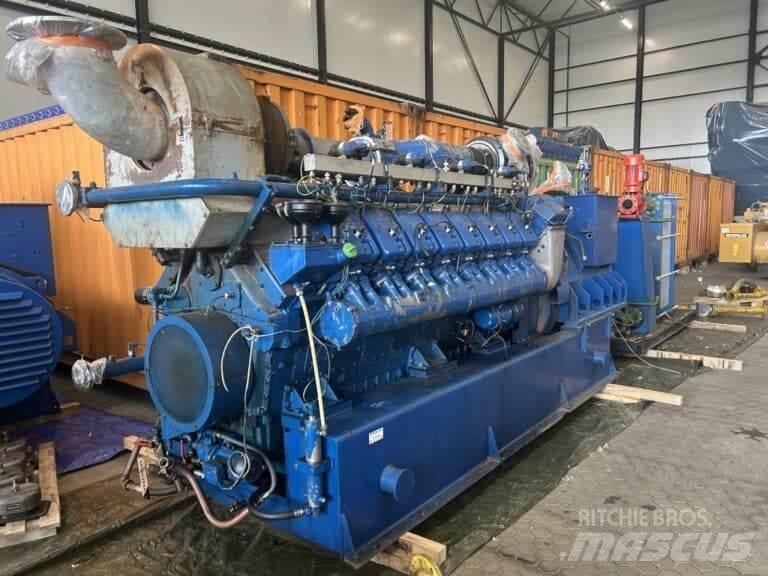 Deutz TBG 620V16 Dujų generatoriai