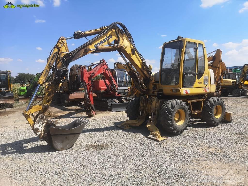 Komatsu PW 95 Vidutinės galios ekskavatoriai 7-12 t