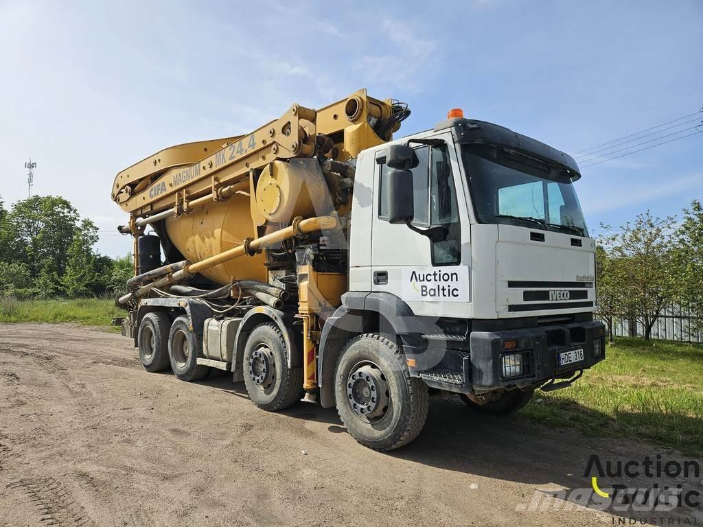 Iveco Magirus Betono siurbliai