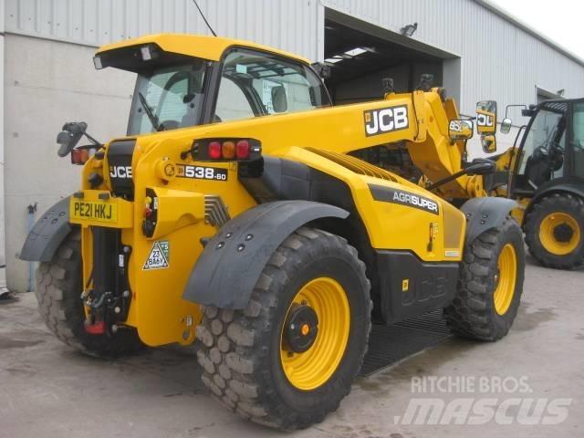JCB 538-60 Teleskopiniai krautuvai žemės ūkiui