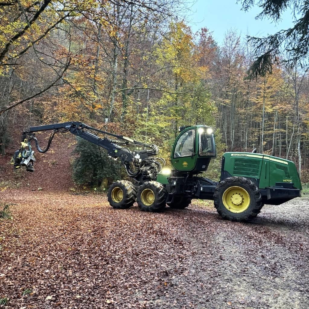 John Deere JD 1470 Miško technika (Harvesteriai)