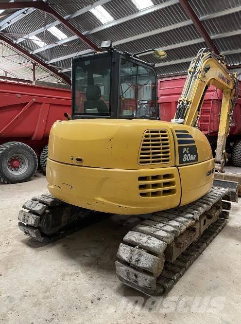Komatsu PC80MR-5E0 Vidutinės galios ekskavatoriai 7-12 t