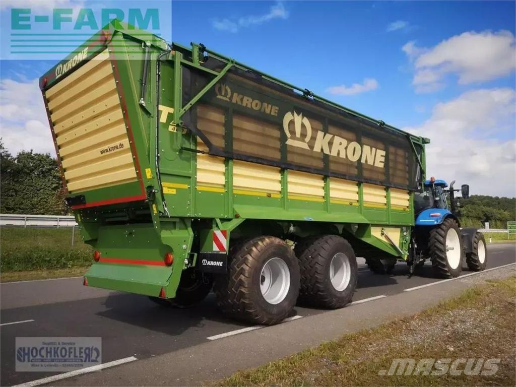 Krone tx 460 Grūdų vežimėliai