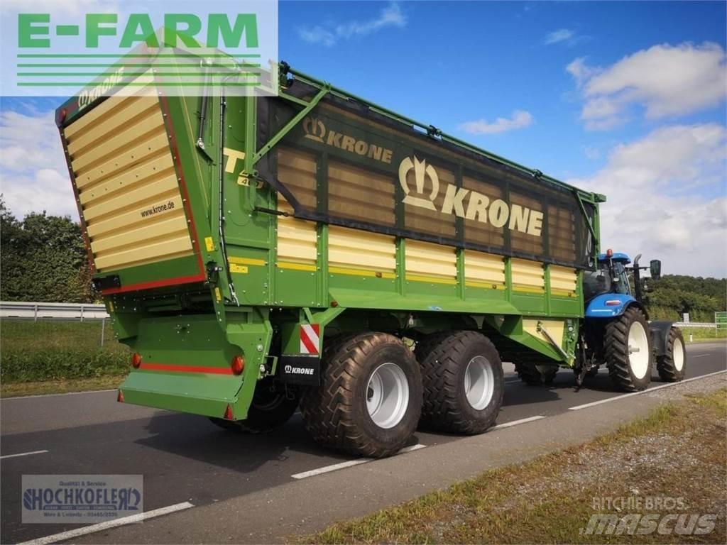 Krone tx 460 Grūdų vežimėliai
