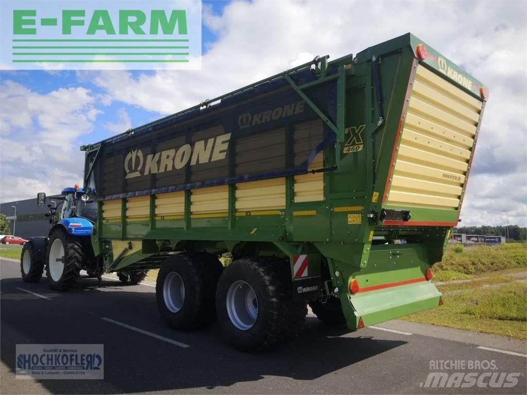 Krone tx 460 Grūdų vežimėliai
