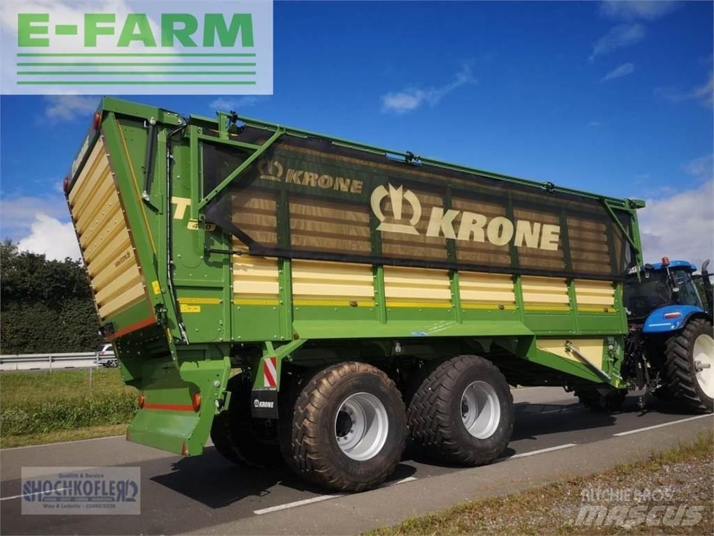 Krone tx 460 Grūdų vežimėliai
