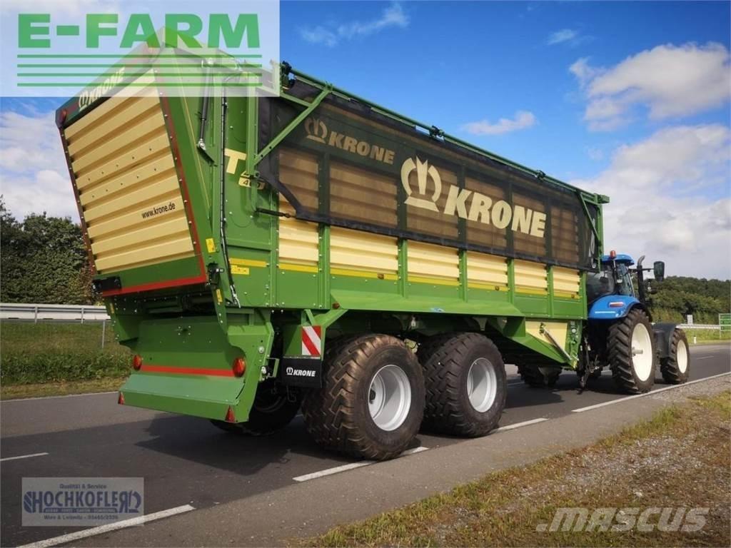 Krone tx 460 Grūdų vežimėliai