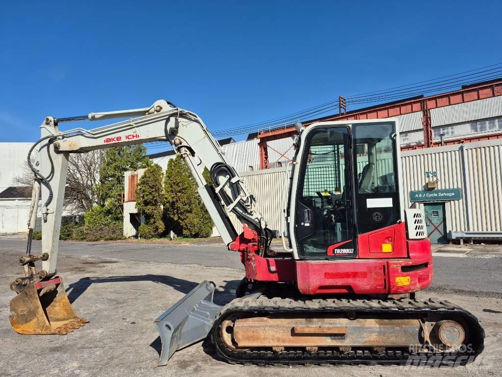 Takeuchi TB 280 FR Vikšriniai ekskavatoriai