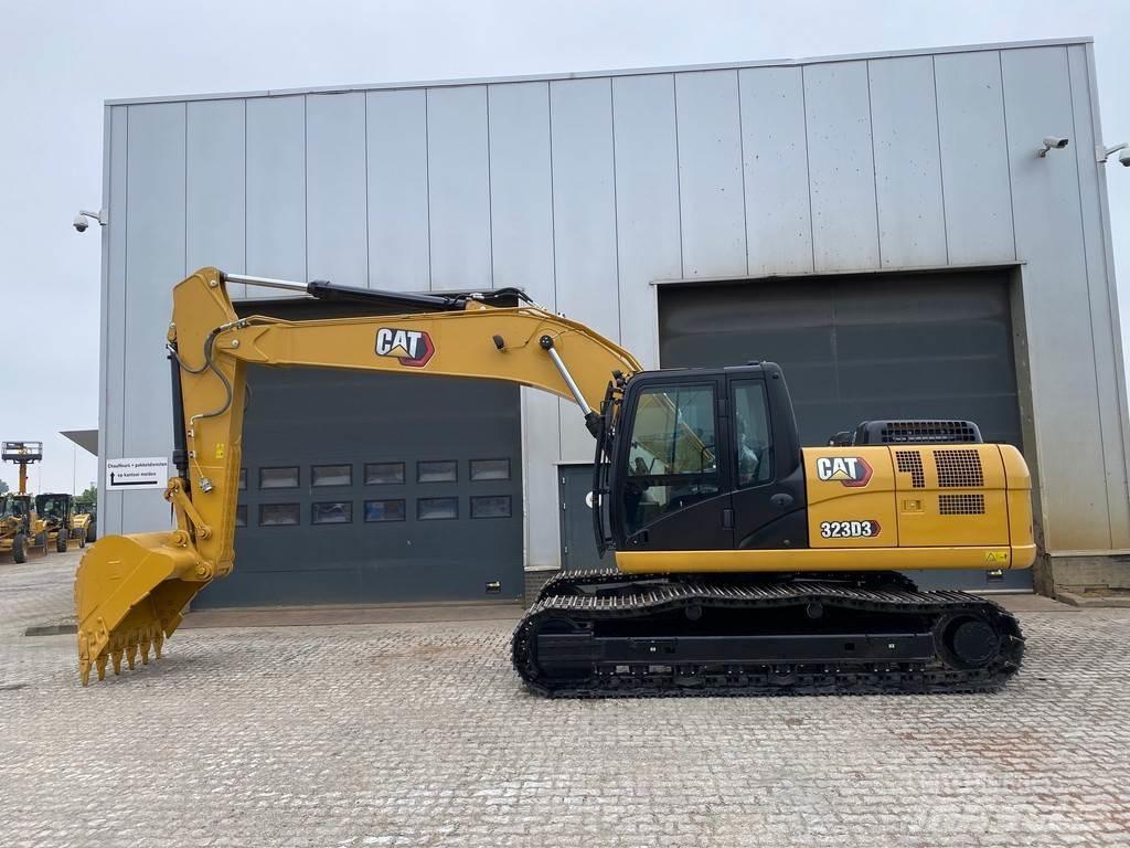 CAT 323D3 Vikšriniai ekskavatoriai
