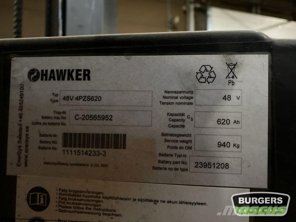 BT RRE140 Šakiniai krautuvai su prailgintu keltuvu