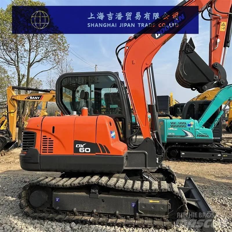Doosan DX 60 Mini ekskavatoriai < 7 t