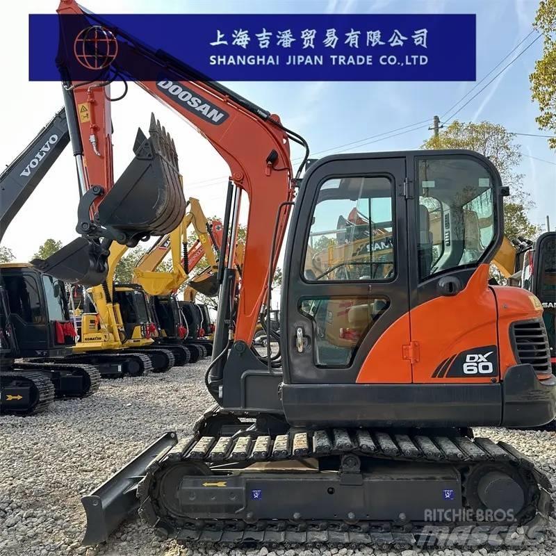 Doosan DX 60 Mini ekskavatoriai < 7 t