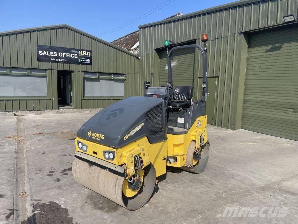 Bomag BW 120 AD Porinių būgnų volai