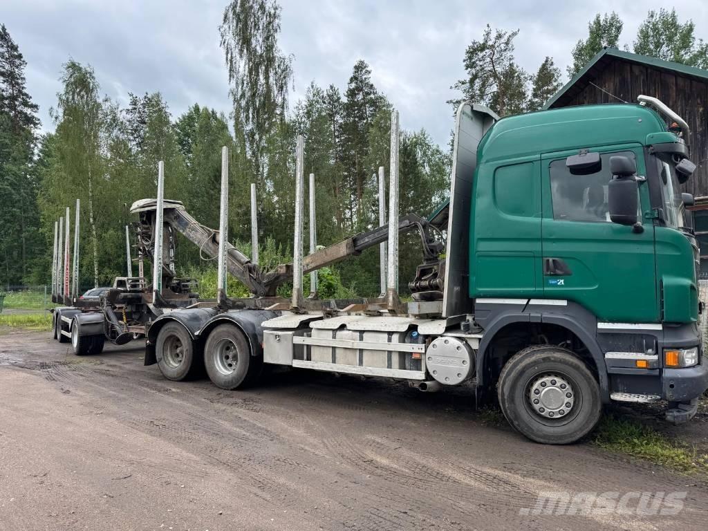 Scania R 500 Miškovežių vilkikai