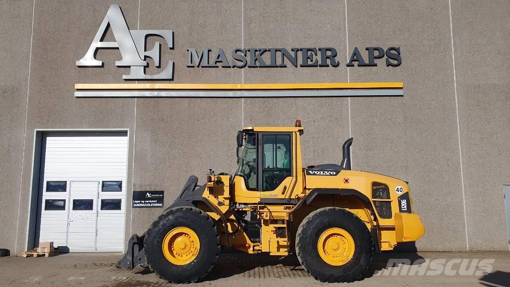 Volvo L 120 G Naudoti ratiniai krautuvai