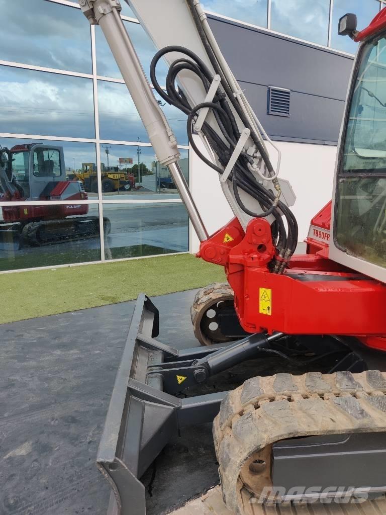 Takeuchi TB 80 FR Vidutinės galios ekskavatoriai 7-12 t