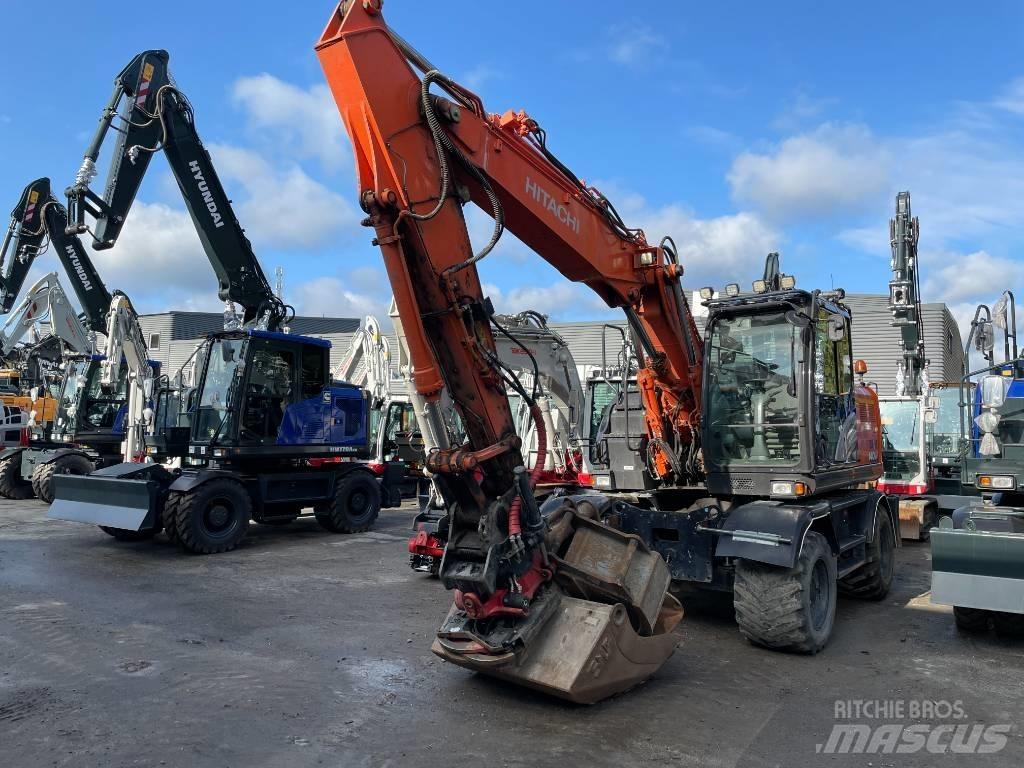 Hitachi 140W-6 Ratiniai ekskavatoriai