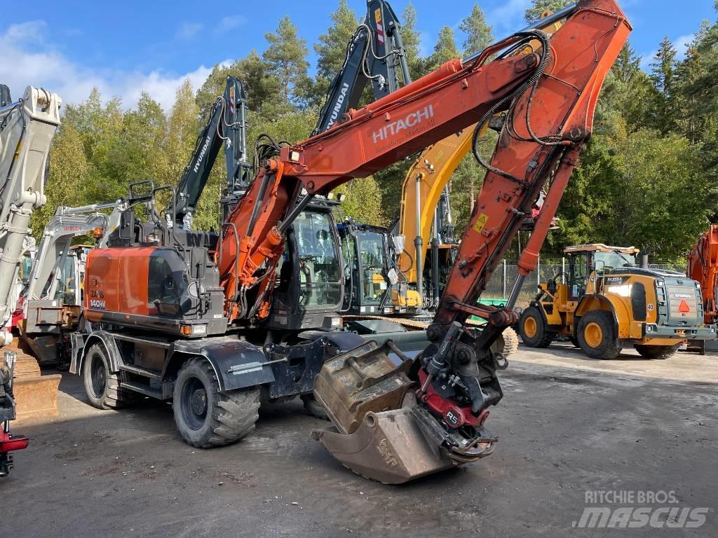 Hitachi 140W-6 Ratiniai ekskavatoriai